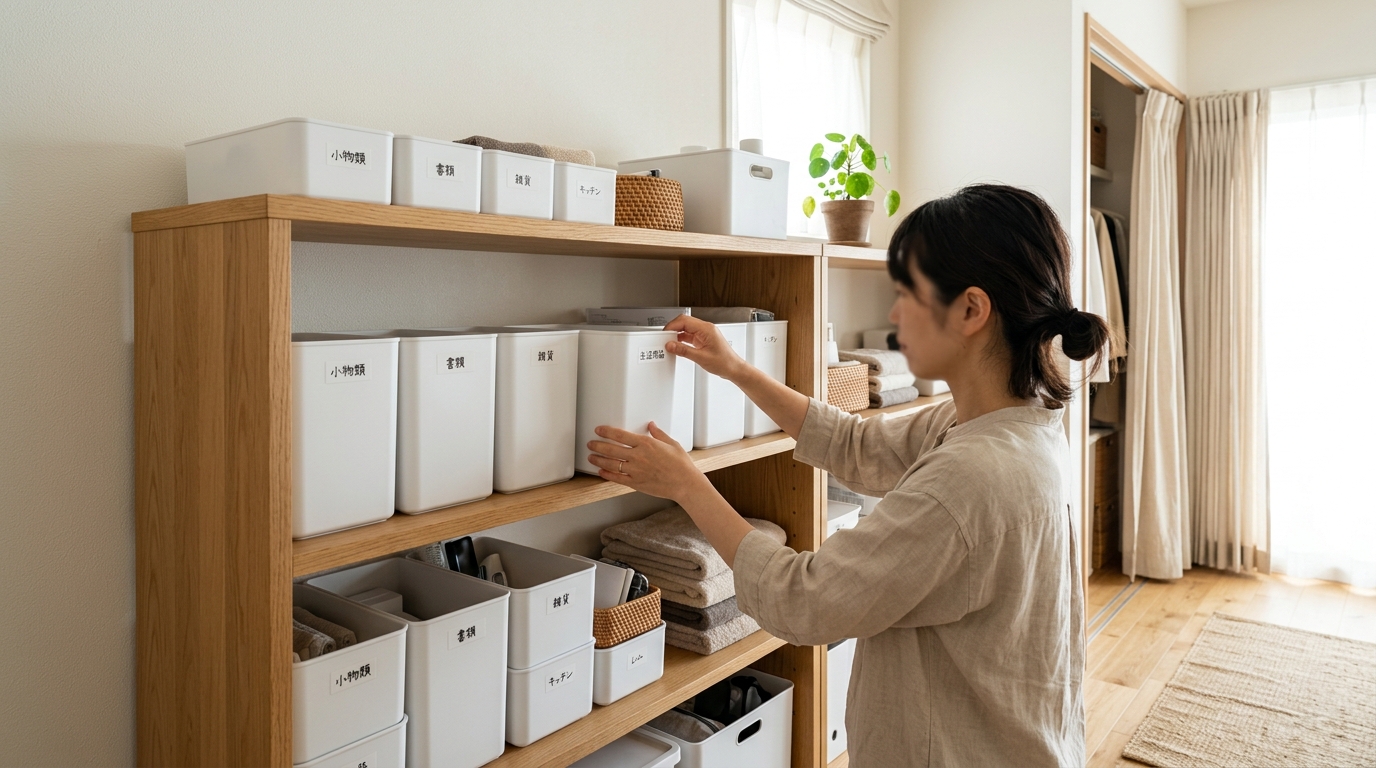 収納グッズの選び方
